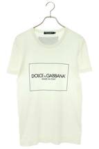 ドルチェアンドガッバーナ DOLCE & GABBANA F8H50Z サイズ:40 フロントロゴTシャツ 中古 BS99_画像1