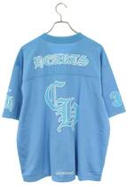 クロムハーツ Chrome Hearts MESH WARM UP JERSEY TEE サイズ:L CHプリントメッシュTシャツ 中古 SJ02_画像2