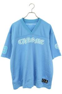 クロムハーツ Chrome Hearts MESH WARM UP JERSEY TEE サイズ:L CHプリントメッシュTシャツ 中古 SJ02