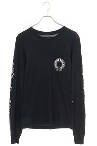 クロムハーツ Chrome Hearts CH L/S /1 サイズ:S ホースシューバックプリント長袖カットソー 中古 OM10