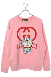 グッチ GUCCI 21SS 617964 XJDIC サイズ:XS ロゴ クルーネックスウェット 中古 OM10