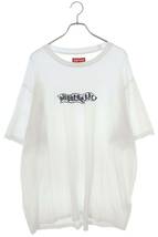 シュプリーム SUPREME 23AW Banner S/S Top サイズ:XXL バナーロゴ刺繍Tシャツ 中古 BS99_画像1