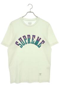 シュプリーム SUPREME 17SS Curve Logo Tee サイズ:S カーブアーチロゴTシャツ 中古 OM10