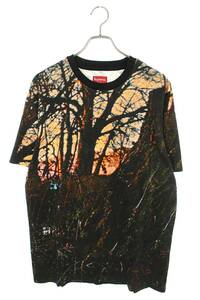 シュプリーム SUPREME 20AW S/S Pocket Tee Woods サイズ:M 総柄ポケットTシャツ 中古 OM10