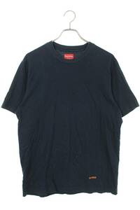 シュプリーム SUPREME 19AW University S/S Top サイズ:S 裾ロゴ刺繍Tシャツ 中古 OM10