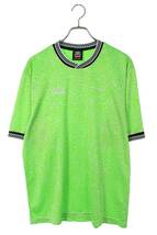 シュプリーム SUPREME UMBRO 23SS Jacquard Animal Print Soccer Jersey サイズ:M ロゴ刺繍サッカージャージTシャツ 中古 SB01_画像1