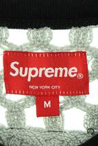 シュプリーム SUPREME 23SS Crochet Football Jersey サイズ:M クロシェフットボールTシャツ 中古 OM10_画像3