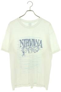 ヴィンテージ VINTAGE NIRVANA/ニルヴァーナ サイズ:L NOTEプリントTシャツ 中古 FK04