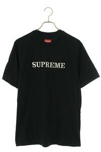 シュプリーム SUPREME 18AW Floral Logo Tee サイズ:S フローラルロゴ刺繍Tシャツ 中古 SB01