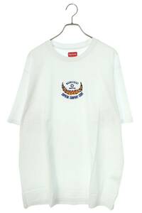 シュプリーム SUPREME 23SS Victory S/S Top サイズ:XXL ロゴ刺繍Tシャツ 中古 SB01