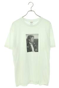 シュプリーム SUPREME 17SS Michael Jackson Tee サイズ:L マイケルジャクソンフォトプリントTシャツ 中古 SB01