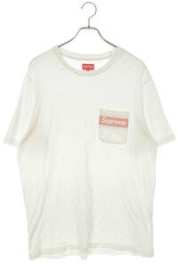 シュプリーム SUPREME 19SS Mesh Stripe Pocket Tee サイズ:M メッシュストライプポケットTシャツ 中古 SB01