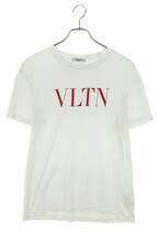 ヴァレンティノ VALENTINO UV3MG10V3LE サイズ:S VLTNロゴプリントTシャツ 中古 SB01_画像1