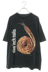 ヴィンテージ VINTAGE 90s NINE INCH NAILS/ナインインチネイルズ サイズ:XL FURTHER DAWN THE SPIRALTシャツ 中古 SB01