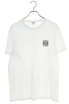 ロエベ LOEWE H526Y22X75 サイズ:L アナグラム刺繍Tシャツ 中古 SS13_画像1