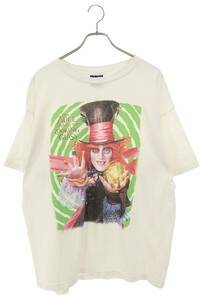 セントマイケル SAINT MICHAEL 23AW SM-A23-0000-C25 サイズ:XL MAD HATTERプリントTシャツ 中古 SB01