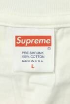 シュプリーム SUPREME 21SS KAWS Chalk Logo Tee サイズ:L カウズチョークボックスロゴTシャツ 中古 OM10_画像3