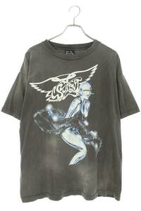 セントマイケル SAINT MICHAEL 22SS SM-S22-0000-073 サイズ:XL セクシーロボプリントTシャツ 中古 OM10