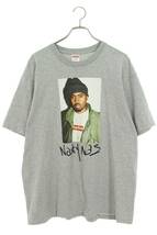 シュプリーム SUPREME 17AW Nas Tee サイズ:L ナズフォトプリントTシャツ 中古 SB01_画像1