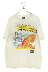 セントマイケル SAINT MICHAEL SM-A23-0000-004 サイズ:L TIME IS ETERNALプリントTシャツ 中古 SB01