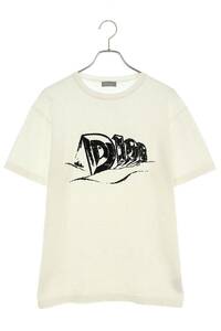 ディオール DIOR 393J696A0849 サイズ:M スラブコットンジャージーTシャツ 中古 SS13