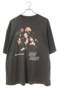 バレンシアガ BALENCIAGA 541877 TCV38 サイズ:S スピードハンターズプリントTシャツ 中古 NO05