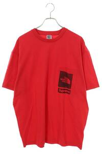 シュプリーム SUPREME 23SS Printed Pocket Tee サイズ:L ロゴプリントポケットTシャツ 中古 OM10