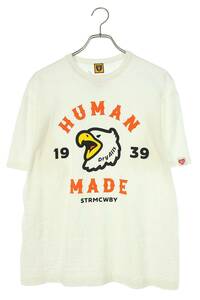 ヒューマンメイド HUMAN MADE サイズ:L フロントイーグルプリントTシャツ 中古 SB01