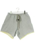 フォグ FOG ESSENTIALS SWEAT SHORTS Light Heather Grey サイズ:M ドローコードスウェットハーフパンツ 中古 SB01_画像1