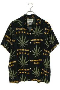 ワコマリア WACKO MARIA BUDSPOOL HAWAIIAN SHIRT サイズ:S ハワイアンアロハ半袖シャツ 中古 BS99