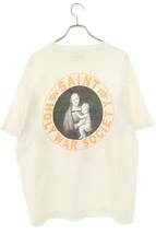 セントマイケル SAINT MICHAEL SM-A21-0000-005 サイズ:XL ハートプリントTシャツ 中古 OM10_画像2