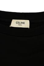 セリーヌバイエディスリマン CELINE by Hedi Slimane 2X681671Q サイズ:S ルーズフィットロゴプリントTシャツ 中古 SS13_画像3