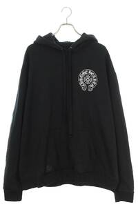 クロムハーツ Chrome Hearts SWTSHRT PLVR サイズ:XL 袖ホースシュープリントプルオーバーパーカー 中古 SJ02