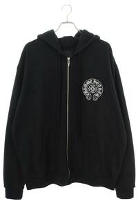 クロムハーツ Chrome Hearts SWTSHRT HD ZIP LTD サイズ:XL 東京限定バックホースシュージップアップパーカー 中古 SS07