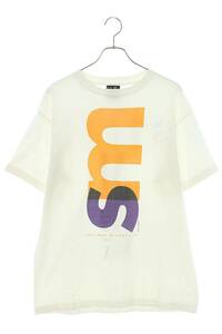 セントマイケル SAINT MICHAEL 21AW SM-A21-0000-009 サイズ:L SMロゴプリントTシャツ 中古 OM10