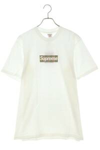 シュプリーム SUPREME バーバリー 22SS Burberry Box Logo Tee サイズ:M ボックスロゴTシャツ 中古 OM10