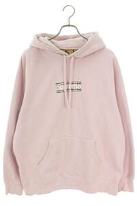 シュプリーム SUPREME バーバリー Burberry Box Logo Hooded Sweatshirt サイズ:L ボックスロゴパーカー 中古 OM10