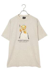 セントマイケル SAINT MICHAEL 24SS SM-YS8-0000-013 サイズ:L SAINT SPORT ベアプリントTシャツ 中古 SB01