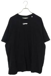 オフホワイト OFF-WHITE 20SS OMAA038R20185004 サイズ:M ロゴプリントTシャツ 中古 FK04