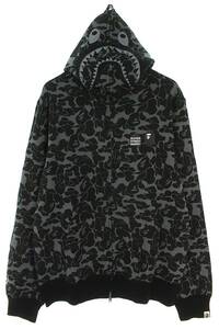 アベイシングエイプ A BATHING APE サイズ:XL DSMジップアップシャークパーカー 中古 BS99