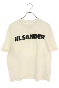 ジルサンダー JILSANDER JSPS707050 サイズ:M ボックスシルエットロゴプリントTシャツ 中古 SB01