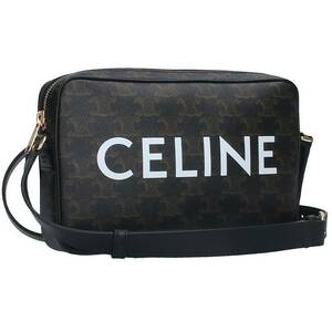 セリーヌバイエディスリマン CELINE by Hedi Slimane 194502CIM ミディアムメッセンジャーショルダーバッグ 新古品 SB01