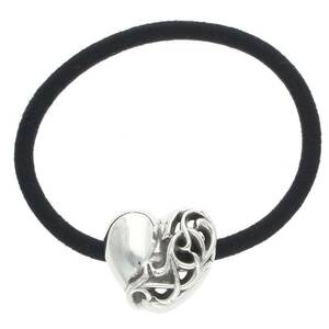  Chrome Hearts Chrome Hearts HAIRBAND/ Heart кнопка резинка для волос серебряный Conti . б/у SJ02