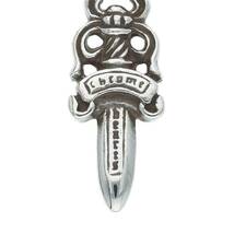 クロムハーツ Chrome Hearts #5DAGGER/#5ダガーチャーム チャーム/シルバーネックレストップ 中古 GZ11_画像3