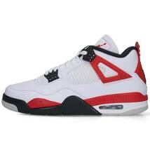 ナイキ NIKE AIR JORDAN 4 RETRO SE RED CEMENT DH6927-161 サイズ:28cm エアジョーダン4レトロレッドセメントスニーカー 中古 BS99_画像1