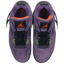 ナイキ NIKE WMNS Air Jordan 4 Canyon Purple AQ9129-500 サイズ:28cm ウィメンズ エアジョーダン4スニーカー 中古 BS99_画像4