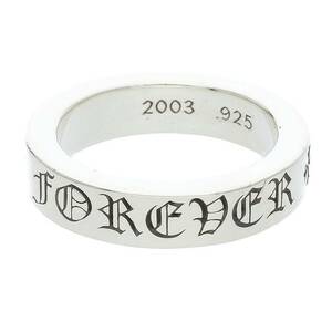 クロムハーツ Chrome Hearts 6mm SPACER FOREVER/6mmスペーサーフォーエバー サイズ:20号 シルバーリング 中古 GZ11