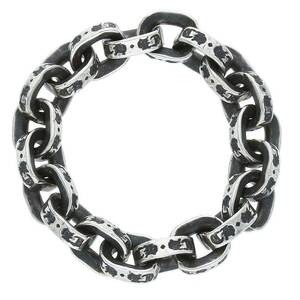 クロムハーツ Chrome Hearts PAPER CHAIN RING/ペーパーチェーン サイズ:17.5号 シルバーリング 中古 OS06