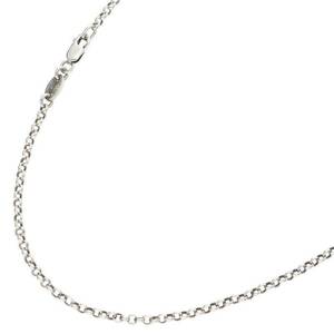 クロムハーツ Chrome Hearts NECKCHAIN R20/ロールチェーン20inch サイズ:20inch シルバーネックレス 中古 GZ11