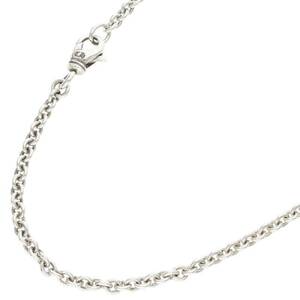 クロムハーツ Chrome Hearts NE CHAIN 24/NEチェーン24inch サイズ:24inch シルバーネックレス 中古 SS07